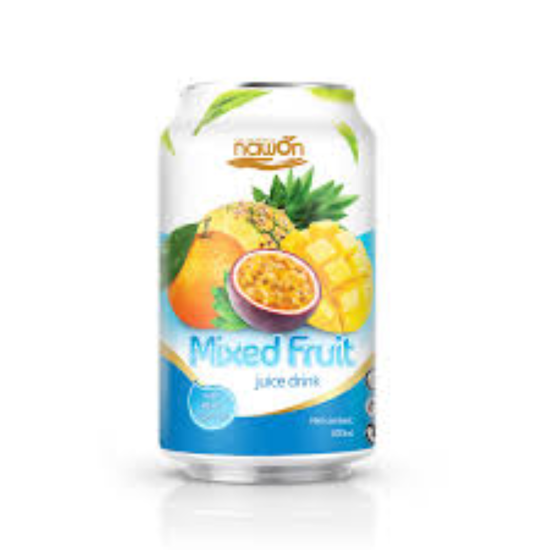 NAWON MIXED FRUIT JUICE CAN 330ML